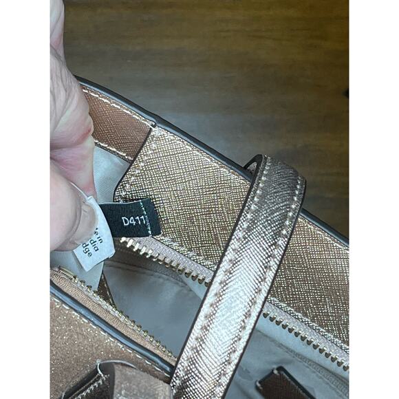 Kate Spade New York Glimmer Tinsel Tote in Rose Pink - Picture 14 of 14